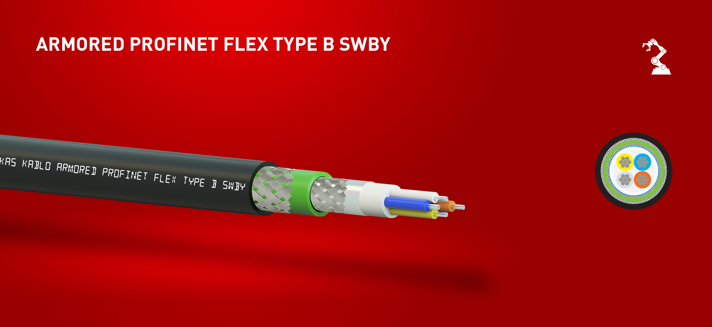 ARMORED PROFINET FLEX TYPE B SWBY 1 ARMORED PROFINET FLEX TYPE B SWBY