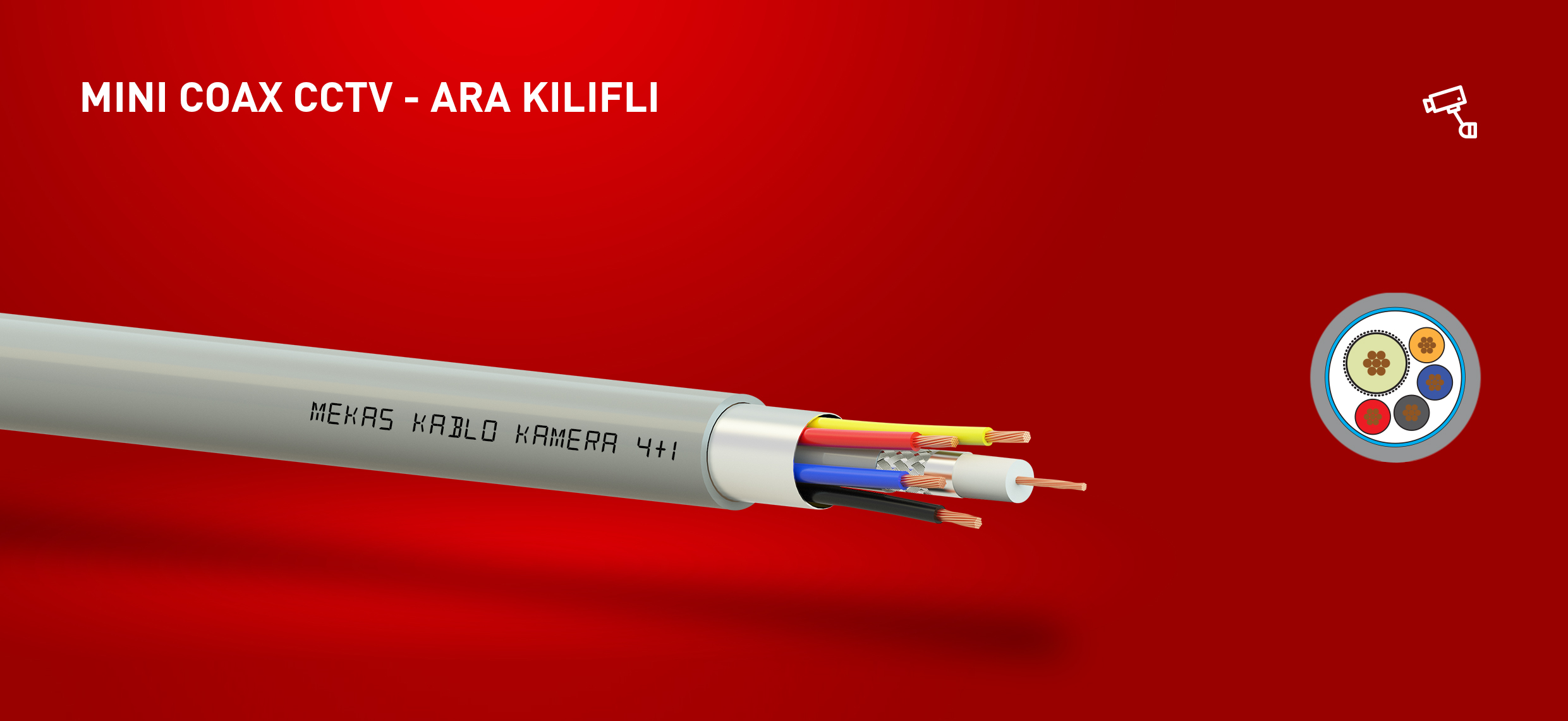 MİNİ COAX CCTV – ARA KILIFLI